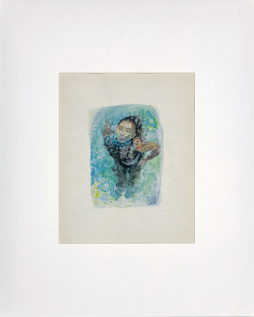 Farben in Wasser II / Ulrike Bals