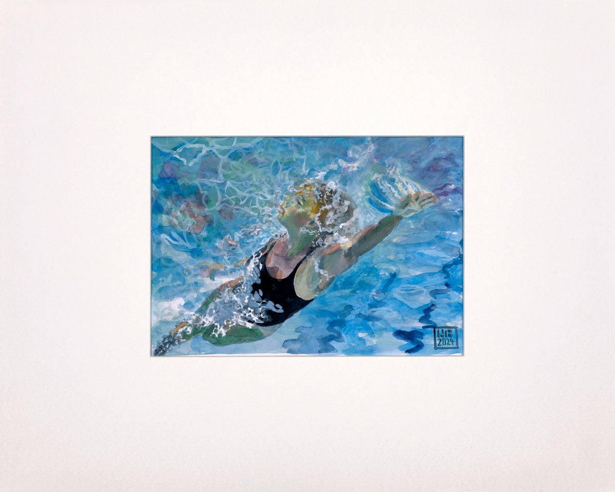 Farben in Wasser I / Ulrike Bals